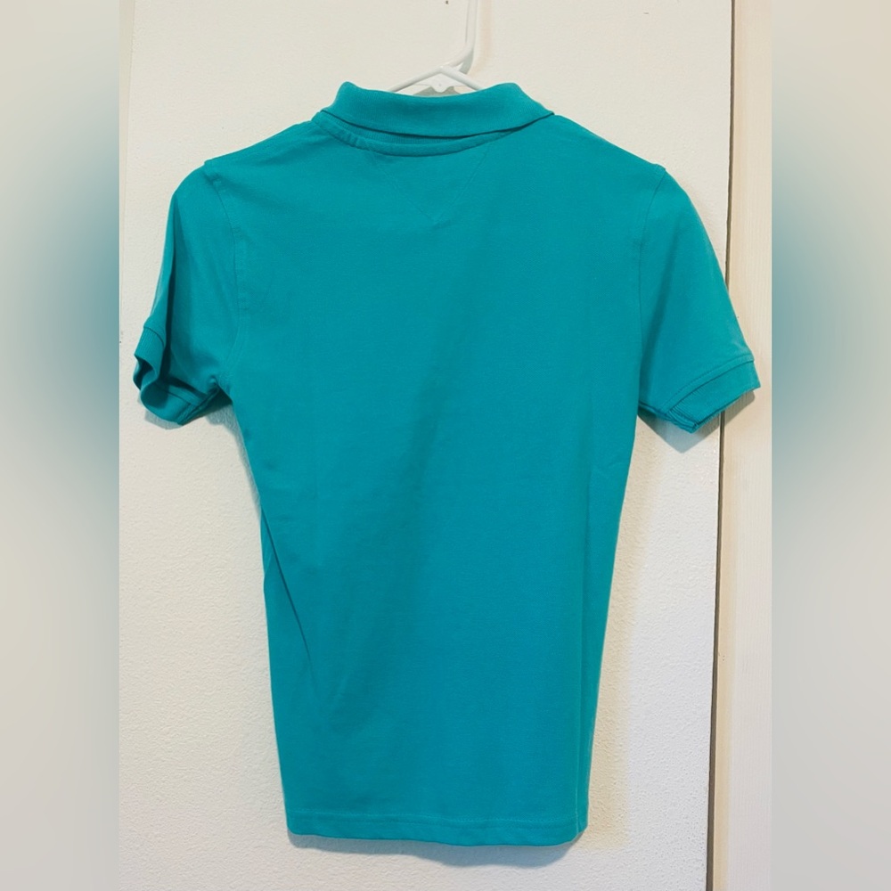 Pool green Boys polo shirt